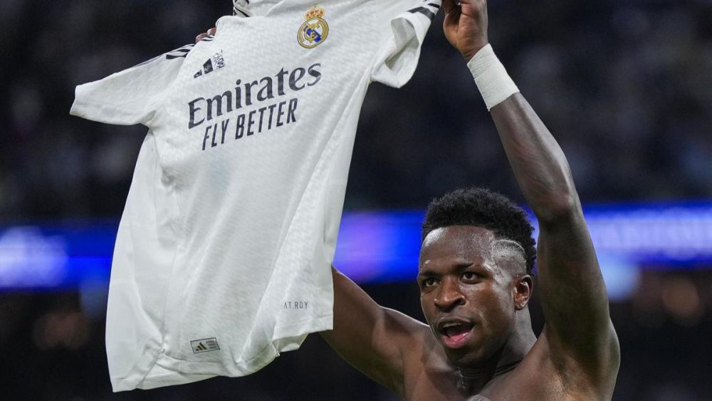 Vinicius esta temporada con el Real Madrid