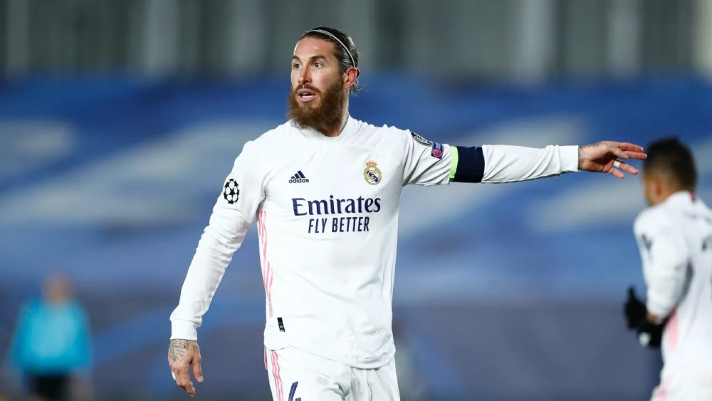 Sergio Ramos en su etapa con el Real Madrid