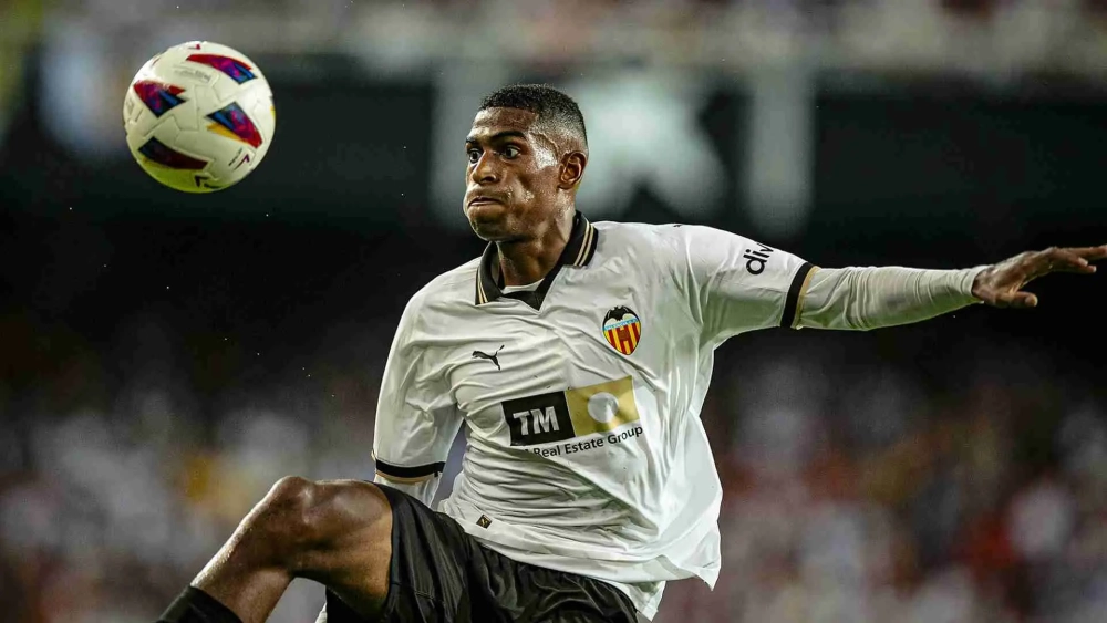 Christian Mosquera, jugador del Valencia CF.