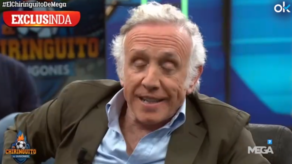 Eduardo Inda en el Chiringuito con su típica 'Exclusinda'