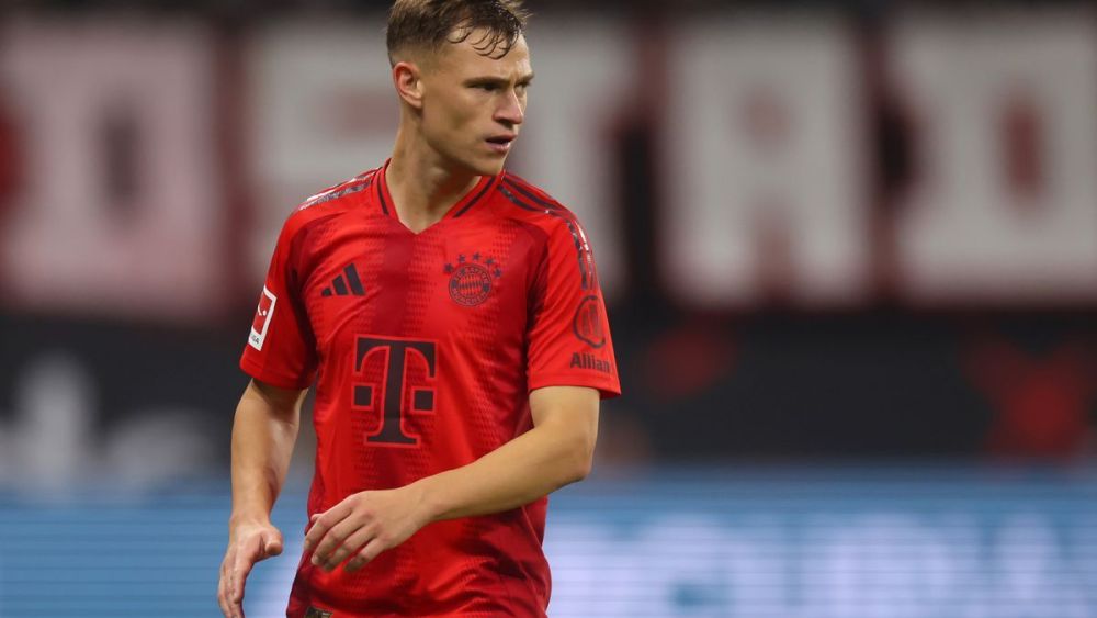 Joshua Kimmich con el Bayern de Múnich