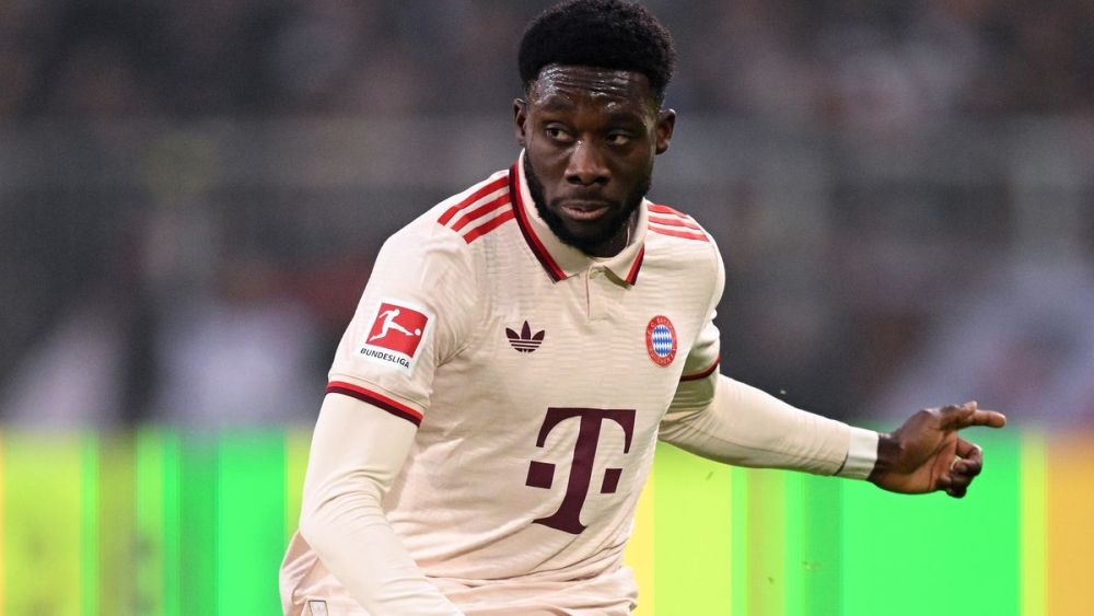 Alphonso Davies con el Bayern