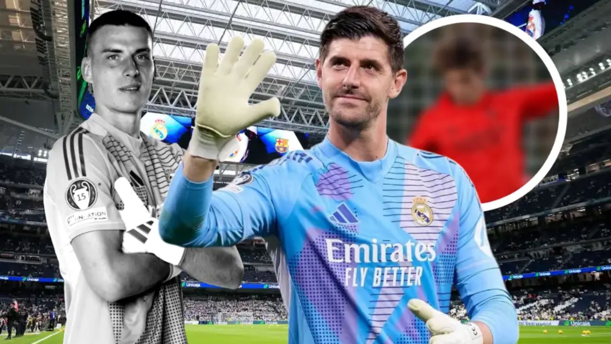 El Real Madrid ya tiene en mente al sucesor de Thibaut Courtois para la portería.