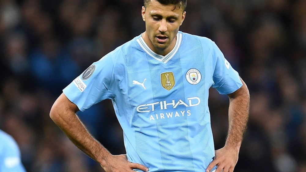 Rodri con el Manchester City