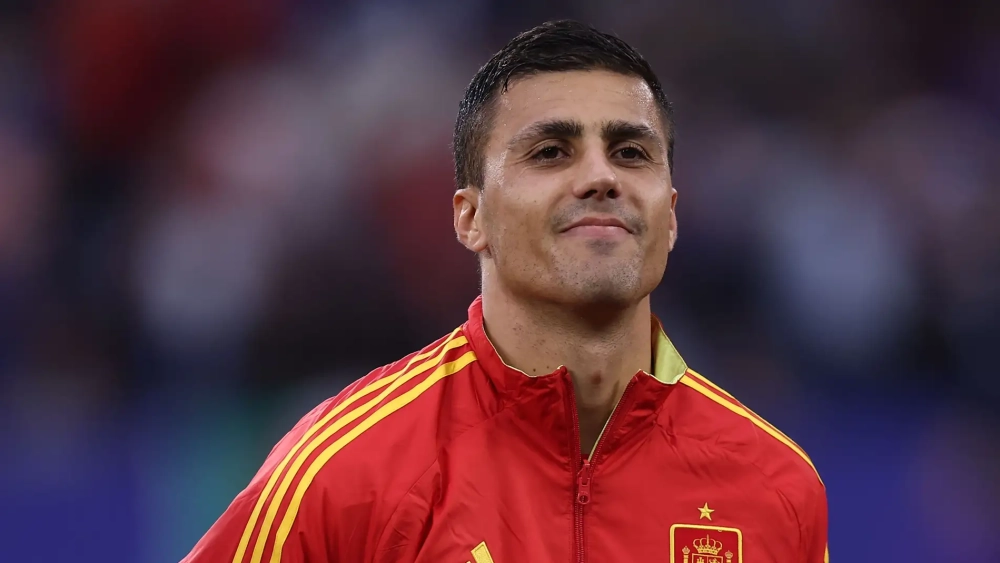 Rodri con la Selección Española