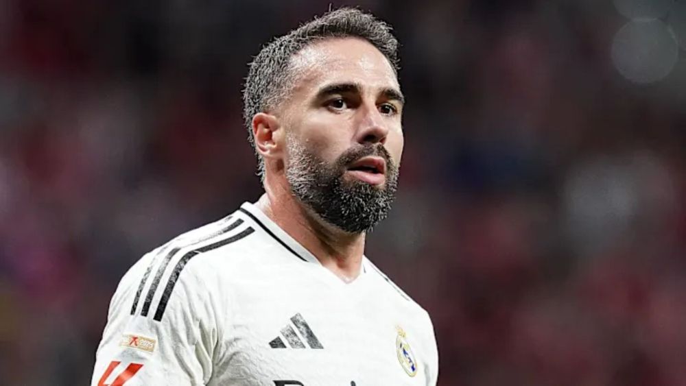 Dani Carvajal esta temporada con el Real Madrid