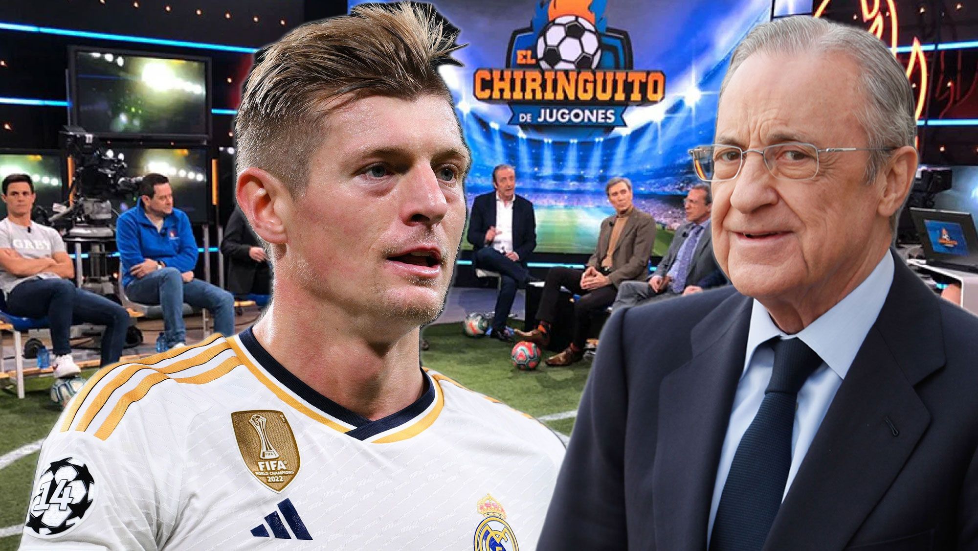 El reemplazo de Kroos, cerrado, desvelan en El Chiringuito el fichaje que tiene en mente Florentino