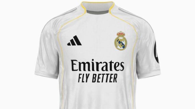 Supuesta camiseta del Real Madrid de la próxima temporada