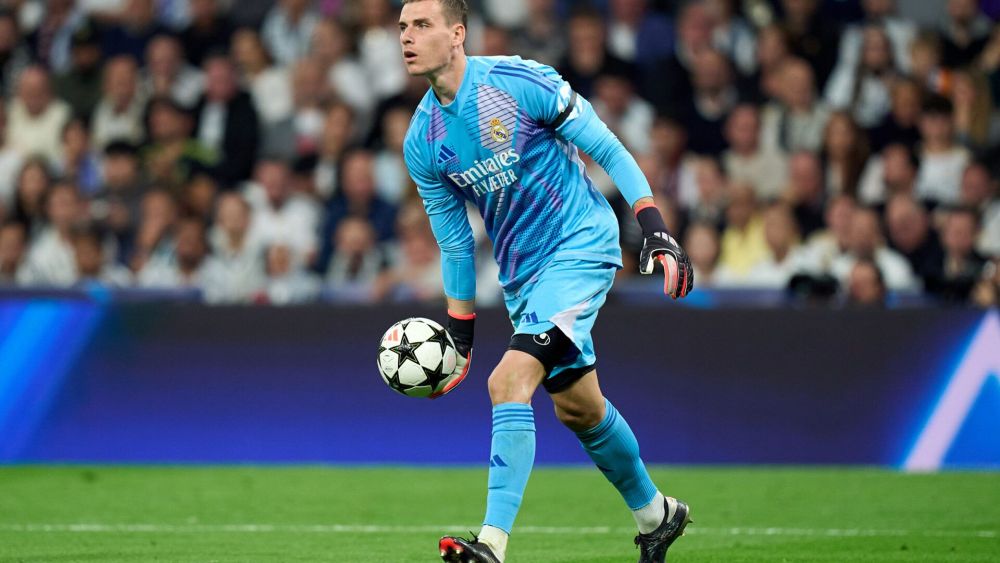 Andriy Lunin quiere tener más minutos, pero entiende que con Thibaut Courtois en la plantilla está bastante complicado.