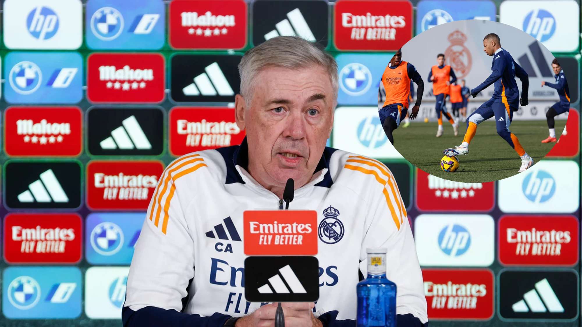 Ancelotti habla de los fichajes en enero