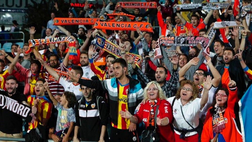 Afición del Valencia