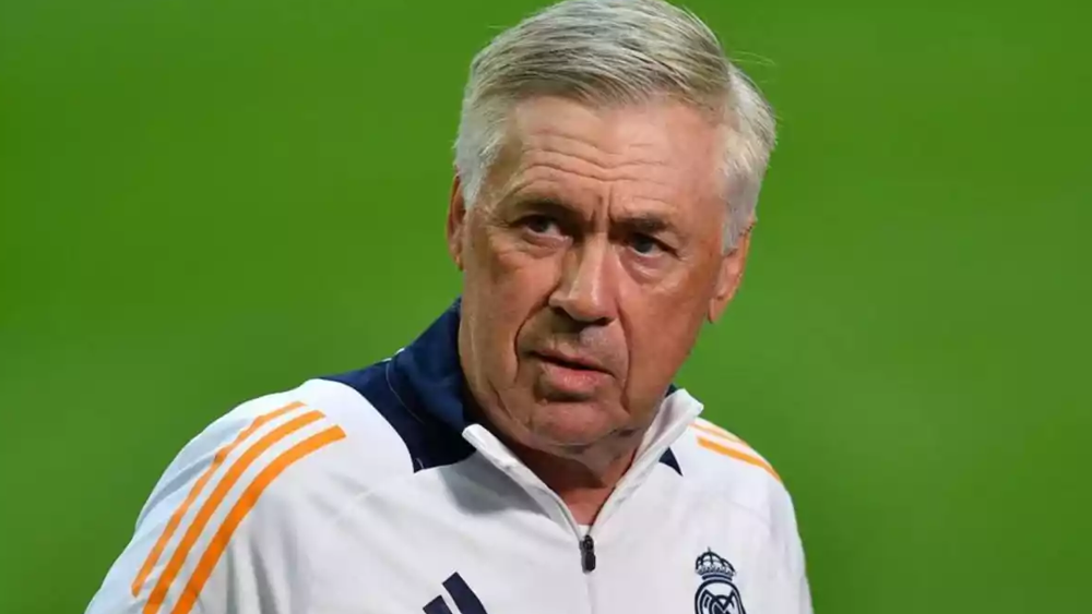 Ancelotti serio