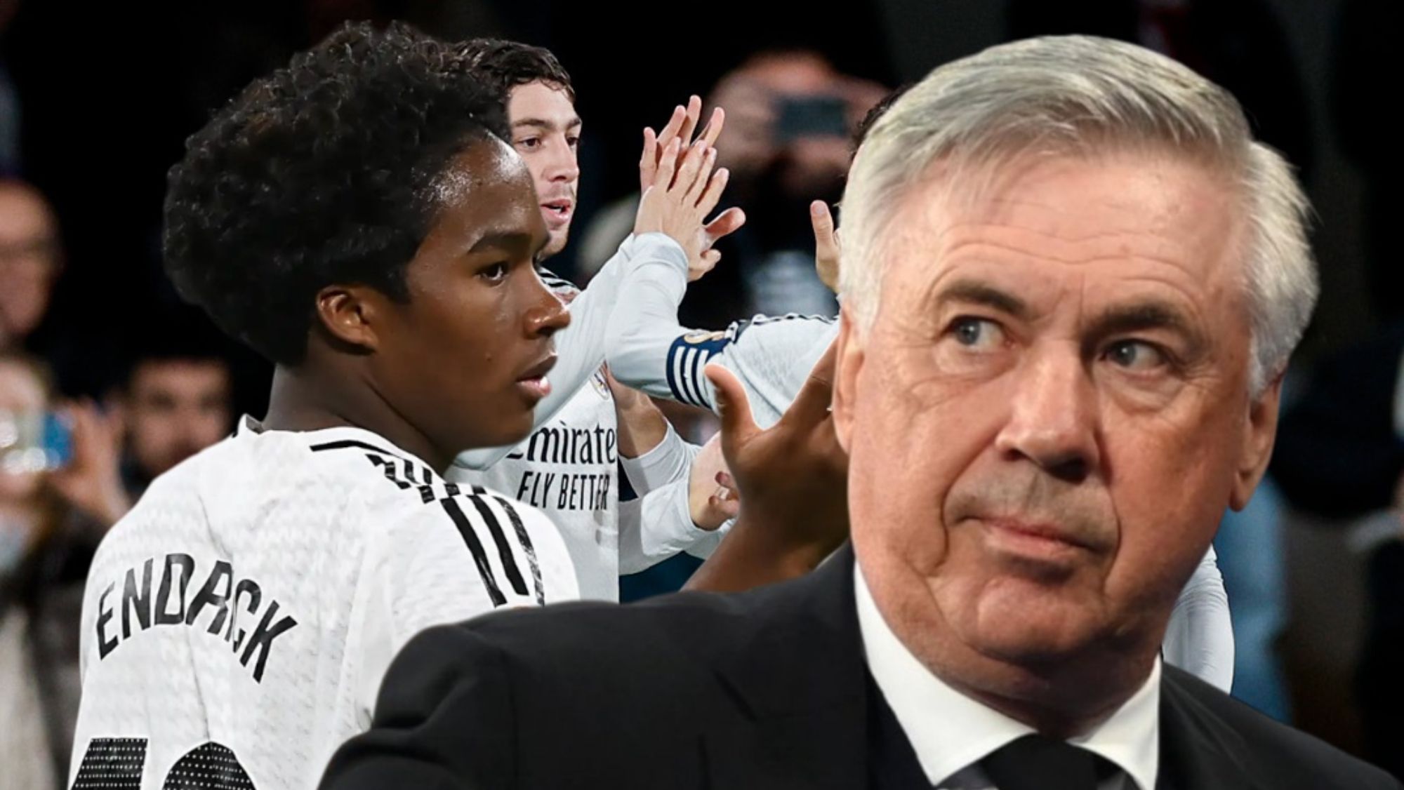 Ancelotti, directo a por Endrick en el vestuario, se lo dijo a la cara al brasileño: “Eres muy…”