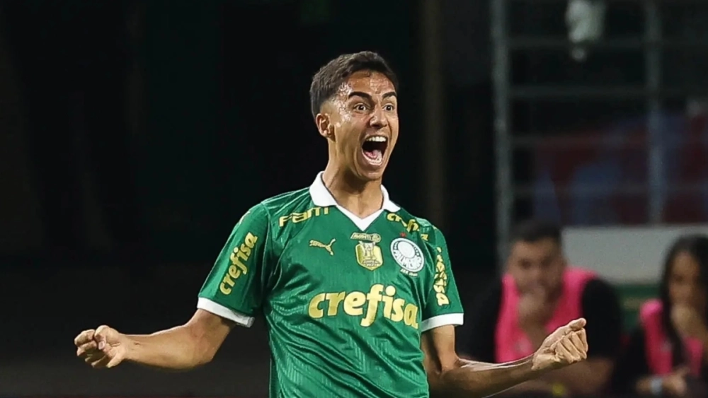 Vitor Reis con el Palmeiras