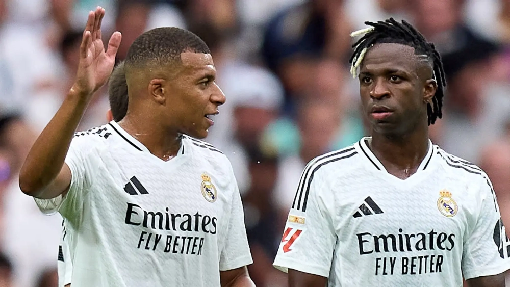 Mbappé y Vinicius en el Real Madrid