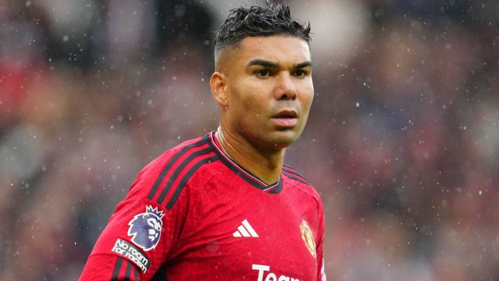 Casemiro con el United