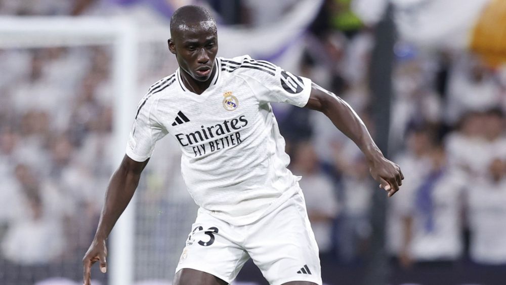 Mendy con el Real Madrid