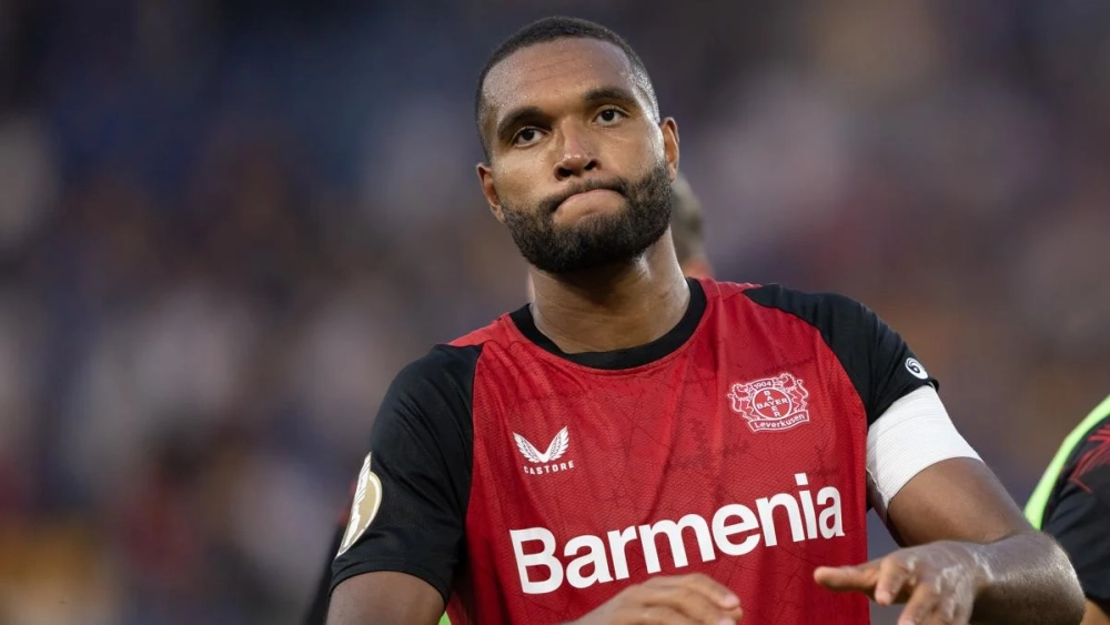 Jonathan Tah con el Bayer Leverkusen