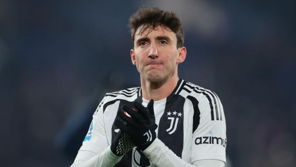 Andrea Cambiaso con la Juventus