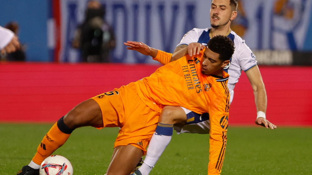 Jude Bellingham en el Leganés Real Madrid de la Liga esta temporada