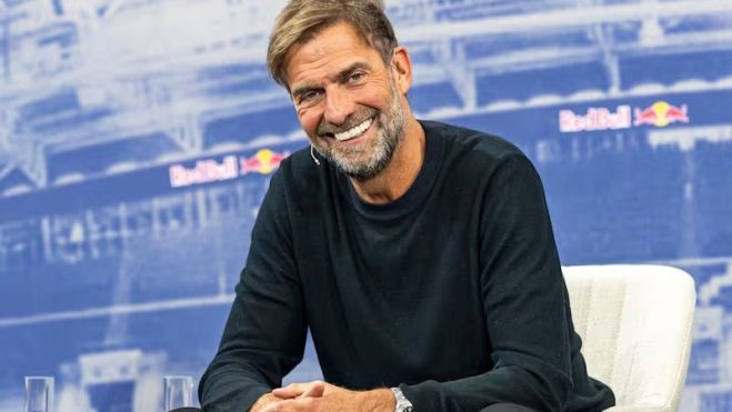 Jürgen Klopp con el Red Bull