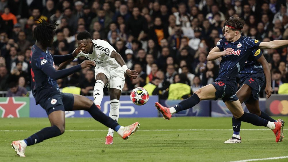 Vinicius ayudó al Real Madrid a ganar el partido con dos grandes goles en la segunda mitad.