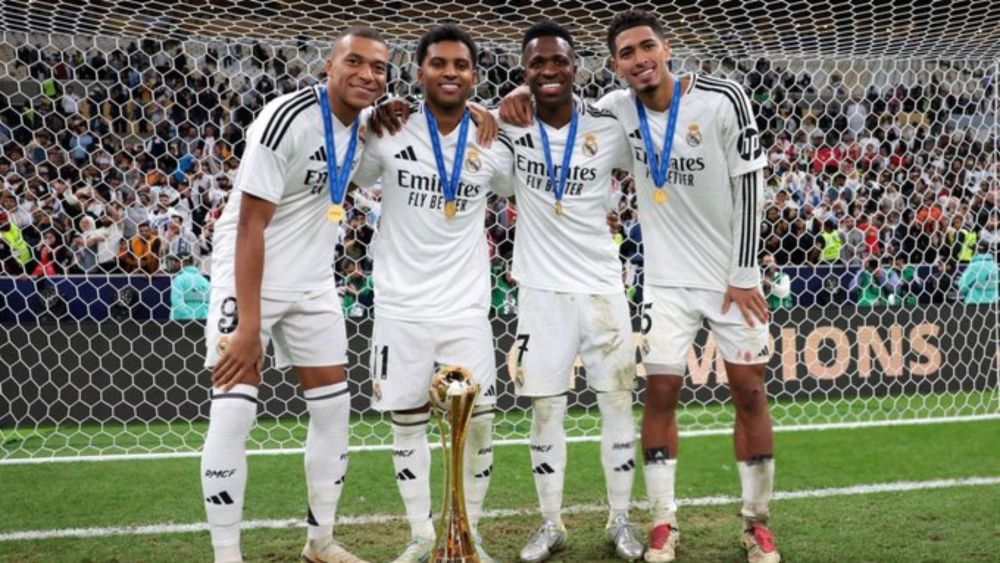 Mbappé, Rodrygo, Vinicius y Bellingham