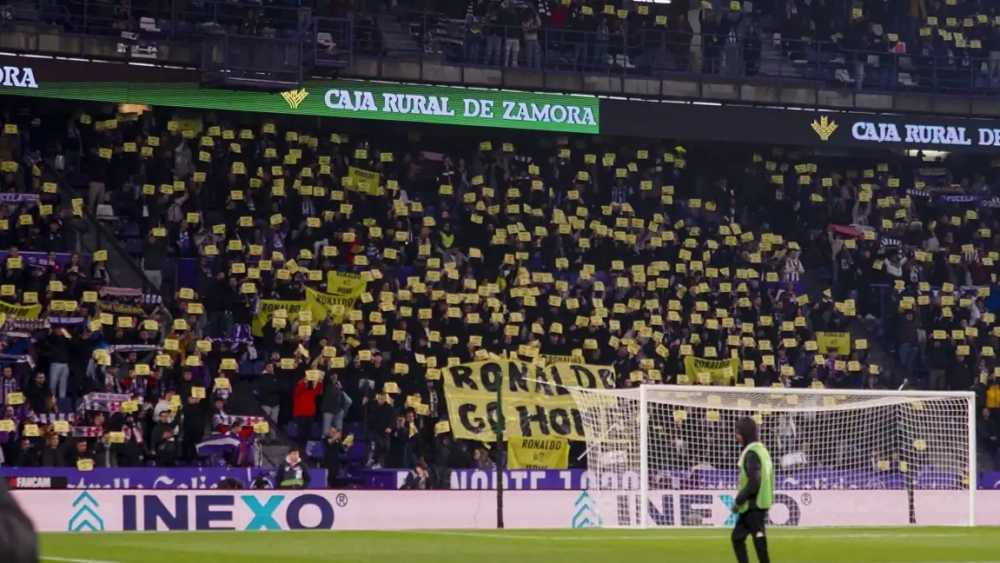 Afición molesta en Valladolid