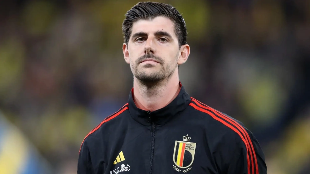 Courtois en la Selección de Bélgica