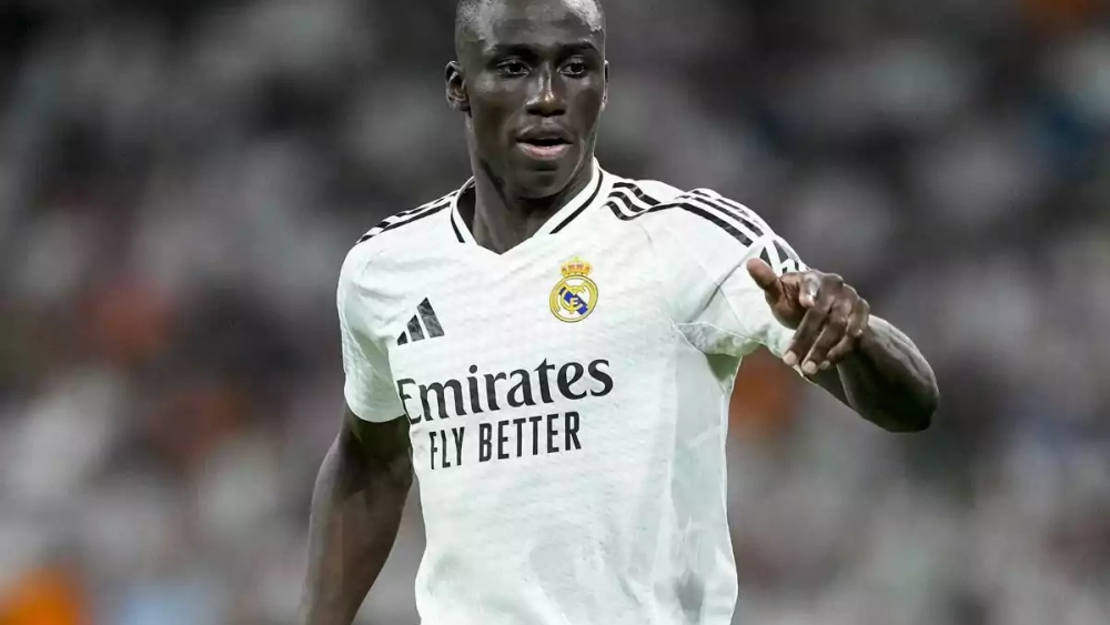 Mendy esta temporada con el Real Madrid