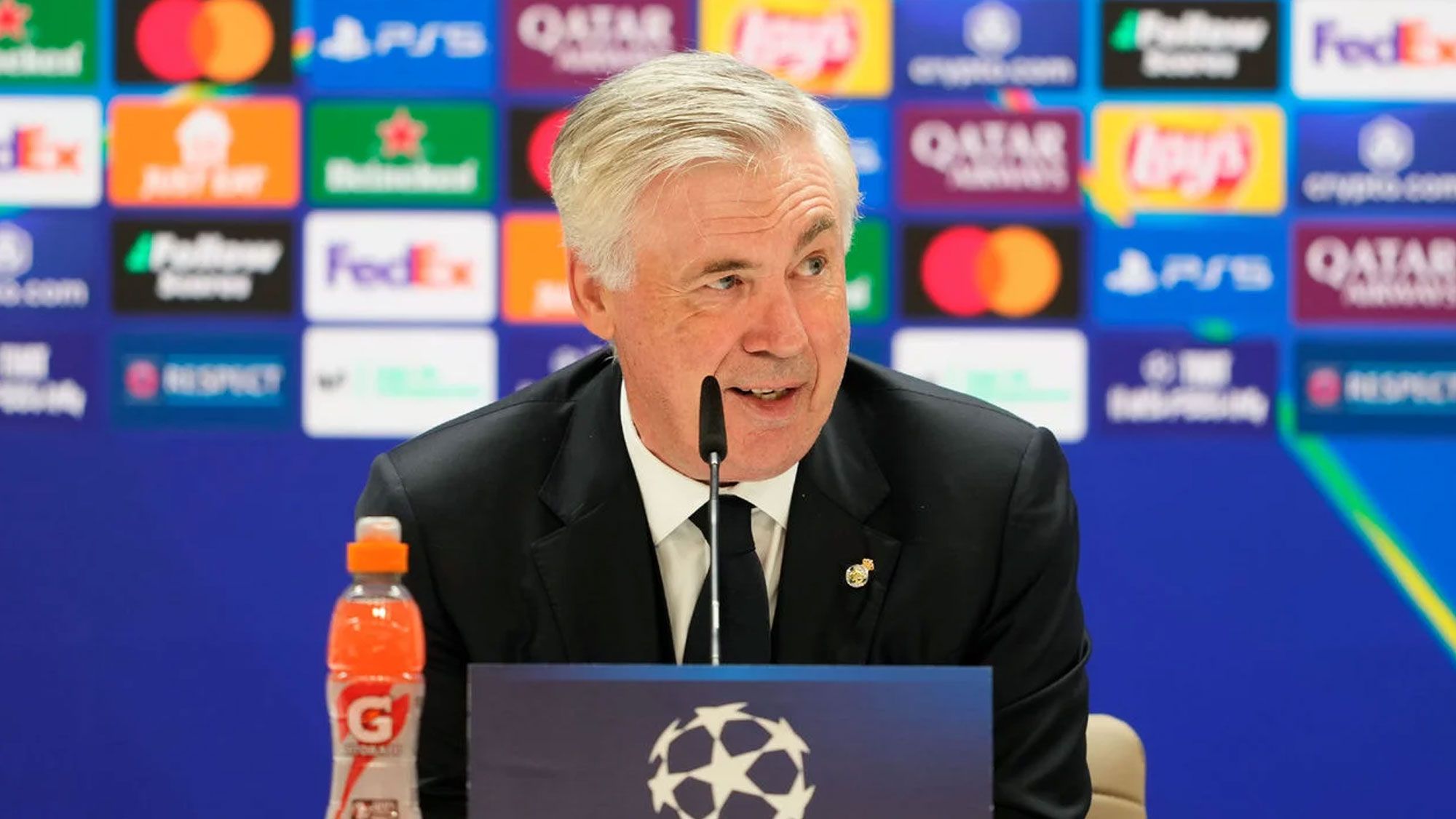 Un ‘zasca’ para la historia: Ancelotti aprovechó la sala de prensa para atacar a la RFEF y LaLiga